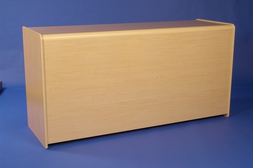 Maple display counter with - maple,
