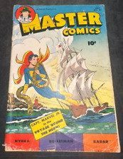 Master Comics #81 Fawcett 1940 - Vintage Comic Book Bud Thompson
