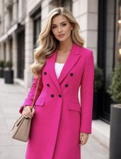 Zara Manteco Raspberry Wool