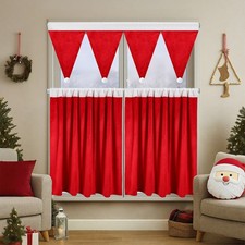 Christmas Curtain Drapes