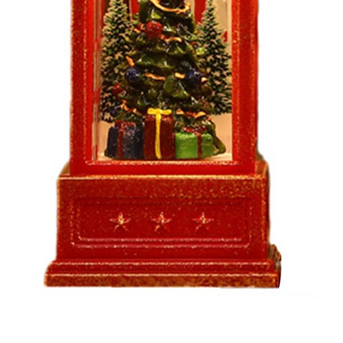 Snow globe lantern telephone - snow,