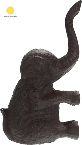 Cast iron door stop - iron,