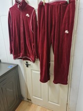 Men's NIKE Velour Tracksuit Set M.