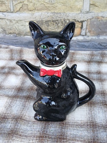Vintage tony wood black cat - vintage,