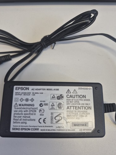 Epson printer adapter model - epson, ac