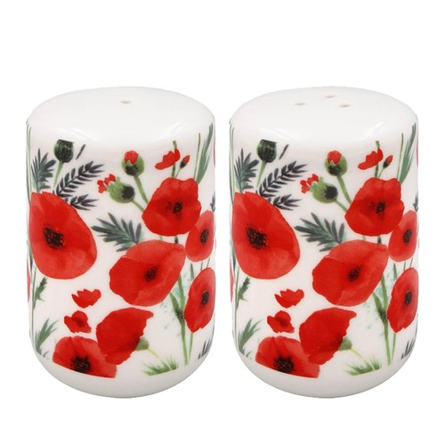 Poppy cruet set fine china - cruet,