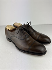Joseph Cheaney Alfred Brown Leather Oxford Shoes Men’s Size Uk 8.5  R5