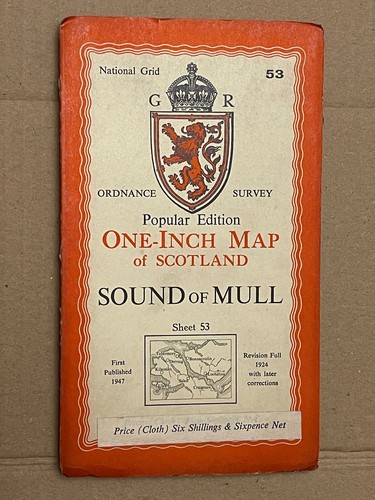 Vintage ordnance survey one - ordnance,