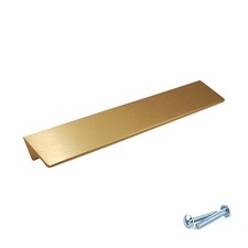 Brushed Brass Kitchen Cabinet