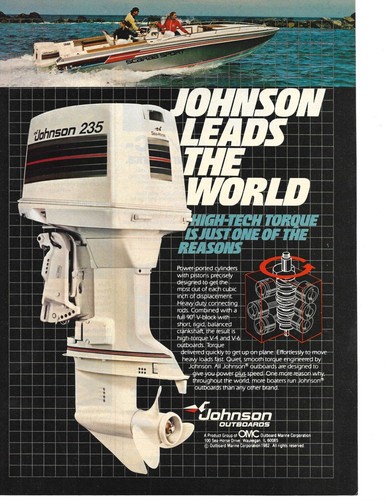 1982 johnson 235 outboard - 1982,