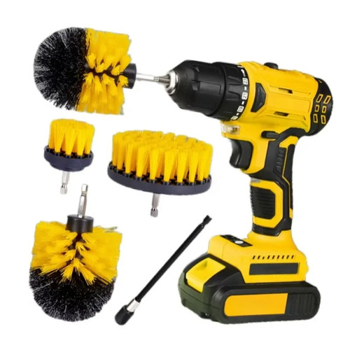Brush drill power scrubber - brush,