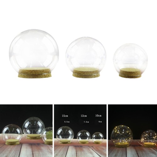 With base glass dome - base,