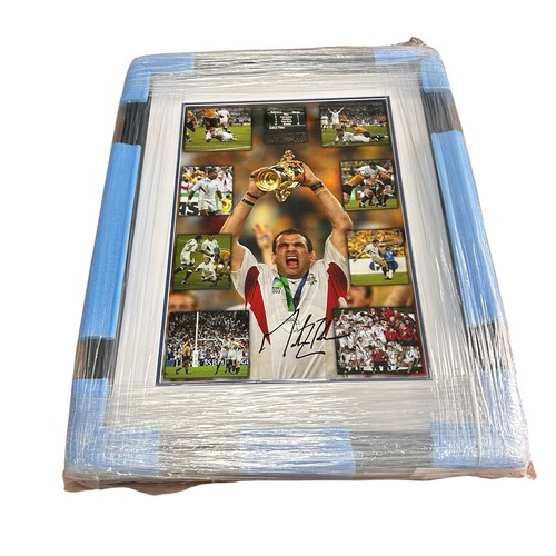 Martin johnson signed england - johnson,