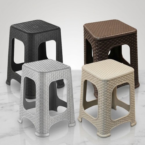 Rattan step stool plastic - stool,