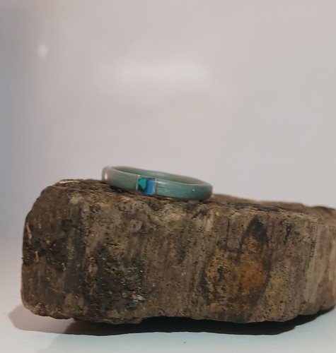 Handcrafted tulip wood ring - handcrafted,