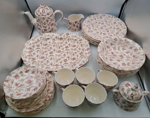 Spode rosebud chinz piece - spode,