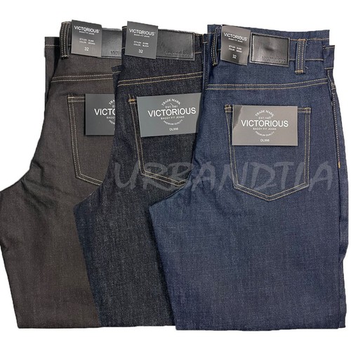 Men baggy fit jeans wide - men's, leg