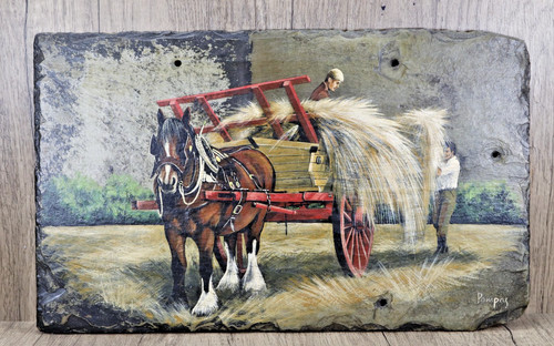Acrylic heavy horse hay - ‘heavy,