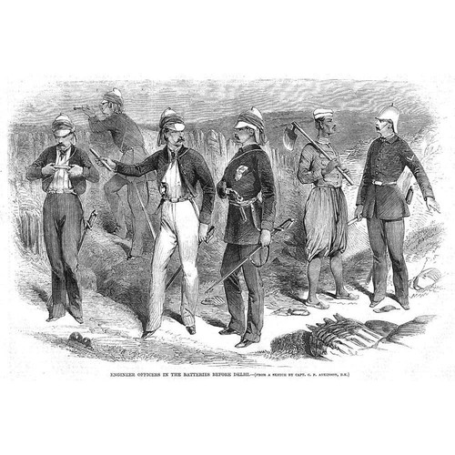 Indian mutiny engineer - indian,