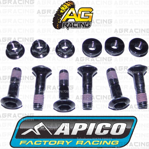 Apico black rear - rear, sprocket