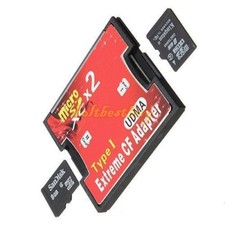Micro SD TF SDHC 2 Port Slot