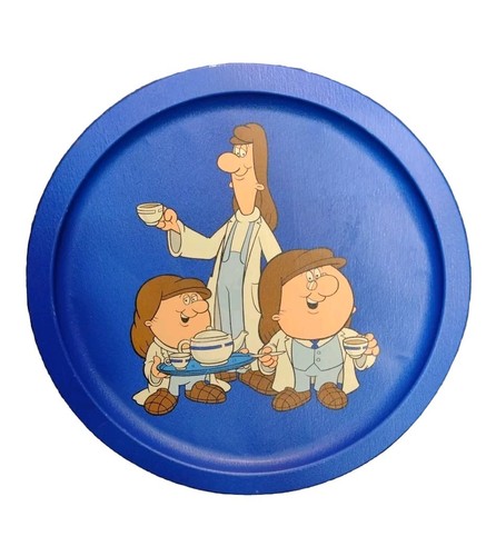Vintage tetley tea folk - tea,