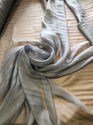 Pure silk chiffon 140 - pure,