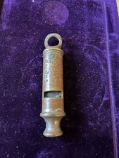 Vintage 1888, Metropolitan Police Whistle  by J.Hudson, Birmingham