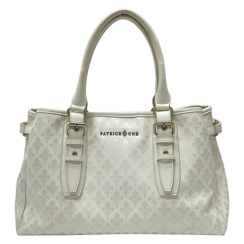 Patrick cox cream silver pvc - cox,