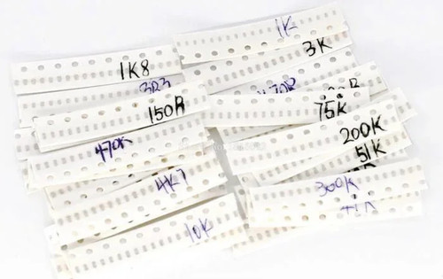 1206 smd resistor - ohm, to