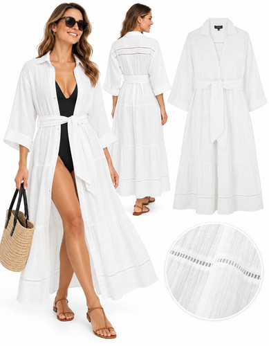 Womens cheesecloth maxi - womens, me+em