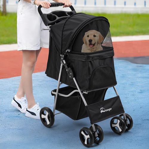 Wheels pet stroller dog - 4,