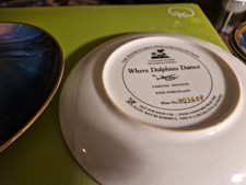 Two Franklin Mint Dolphin