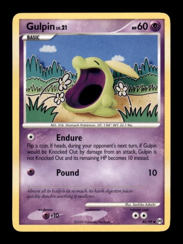 Gulpin uncommon arceus - gulpin,