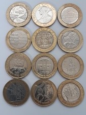 £2 Coins RAF Captain Cook Olympics Commonwealth games King James Mary Rose BUNC