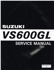 SUZUKI VS600GL INTRUDER ORIGINAL 1995 FACTORY SERVICE MANUAL