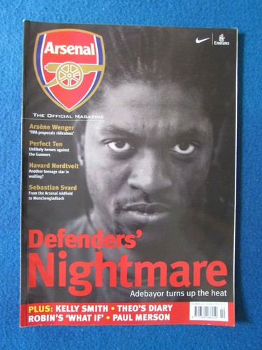 Arsenal official magazine - arsenal,