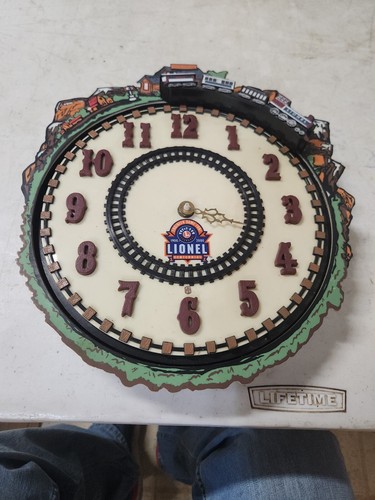 Lionel train wall clock 100th - lionel,