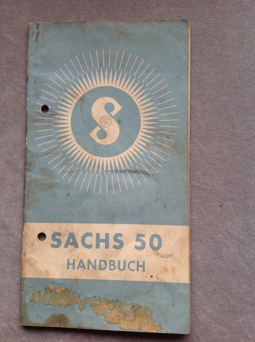 Original manual sachs - manual, 50