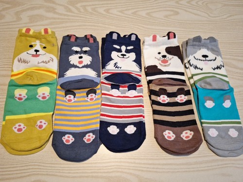 Novelty dog theme ladies - theme, socks