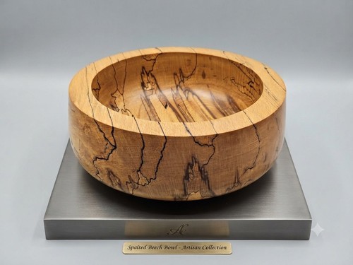 Handcrafted spalted beech - handcrafted,
