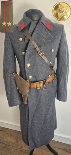 Officer greatcoat lieutenant - officer's,