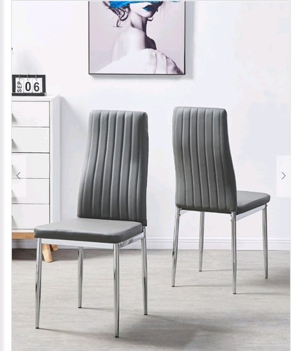 Dining chairs set - chairs, grey