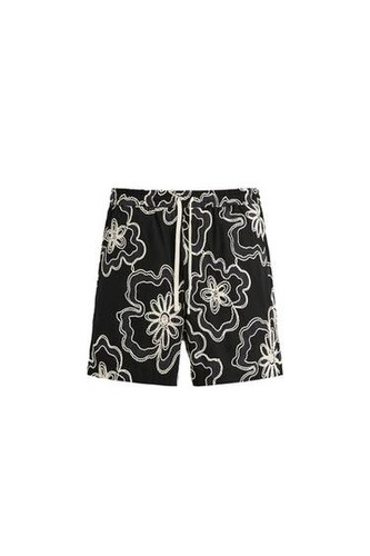 Zara mens black - white, embossed