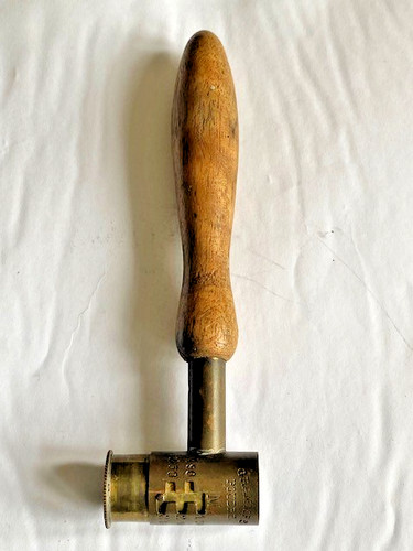 Antique french brass metric - antique,