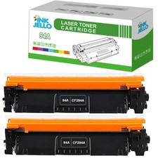 2 x Toner Cartridge 94A / CF294A For HP LaserJet Pro M118dw M148fdw M148dw