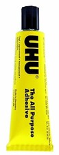 UHU ALL PURPOSE GLUE 60ml SIZE
