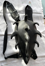 90s CRAIG MORRISON RUBBER  HOOK BUG BAG BACKPACK GOTH CYBERGOTH