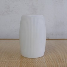 Vintage Mid Century Ribbed Opaline Glass 70S Danish Replacement Lampshade B