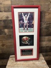 Joe Montana Signed Framed